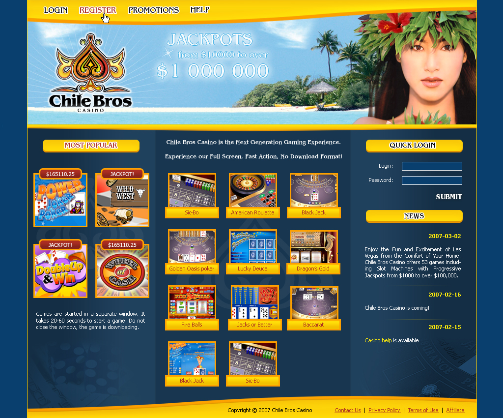 Chile Bros Casino