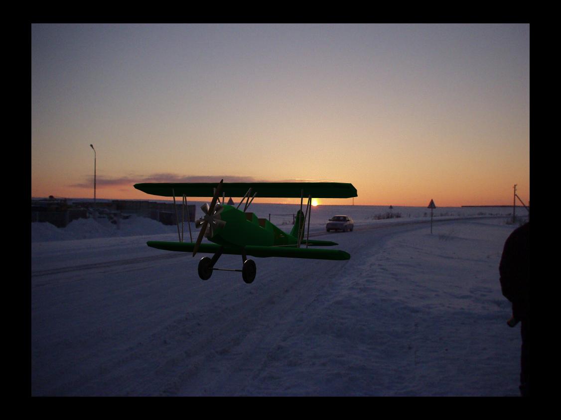 У-2 закат