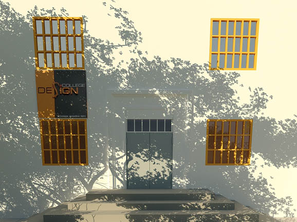 колледж в 3D