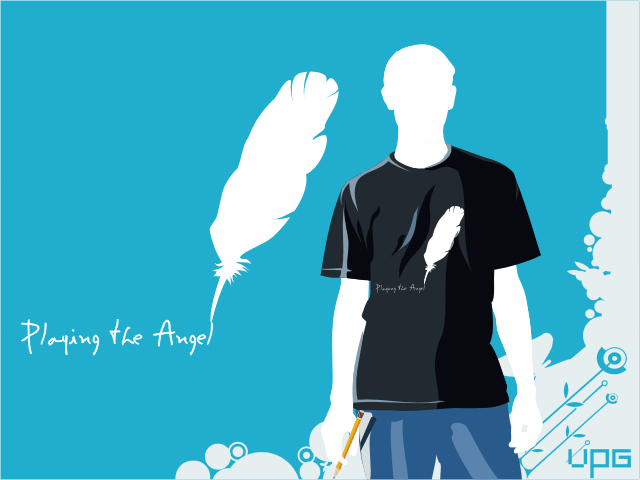 T-shirt playing the ange