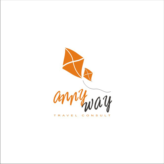 Серия логотипов для турфирмы AnnyWay