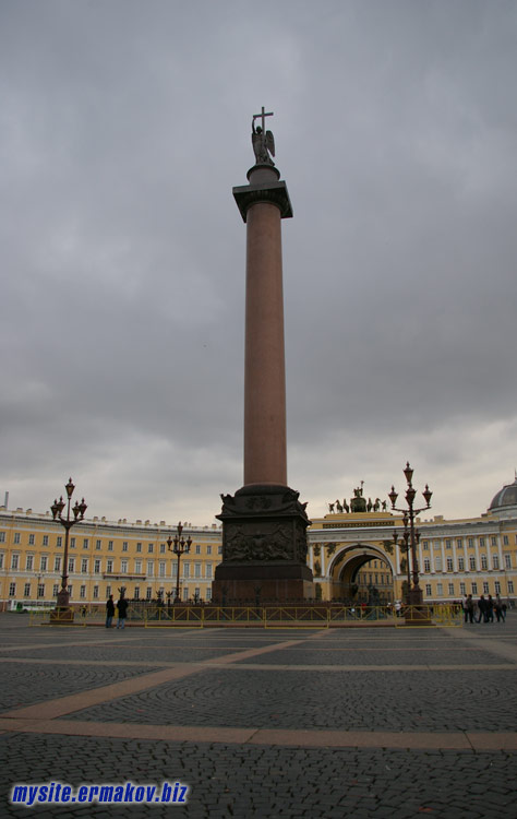 Александрийский столп. Из серии &quot;Петербург&quot;