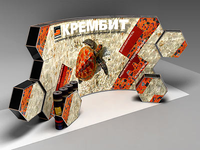 «Черепаха» стенд - кровельные материалы