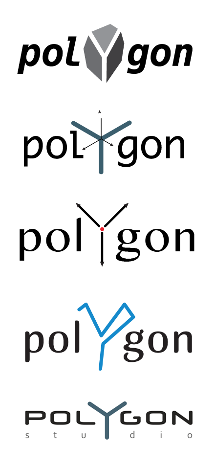 Логотип Polygon studio