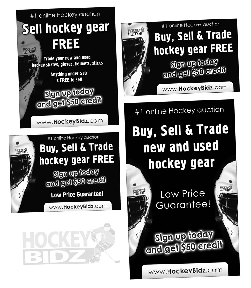 HockeyBidz ads