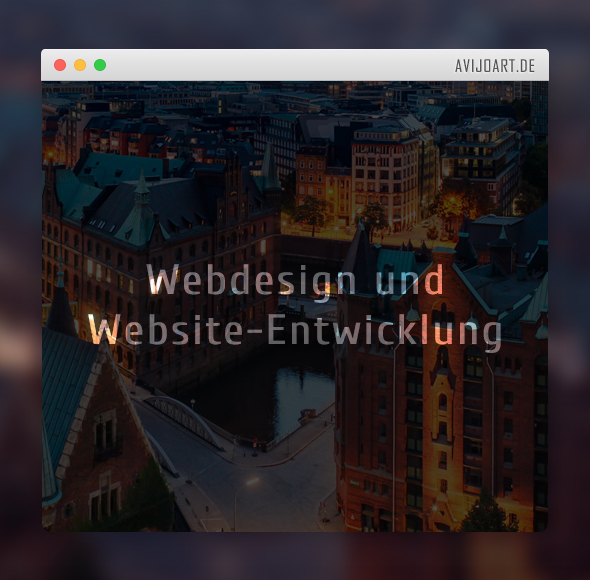 Webdesign und Website-Entwicklung