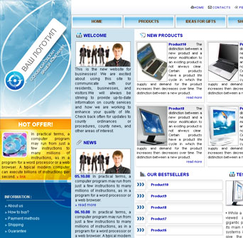 Дизайн и CMS для Онлайн магазина