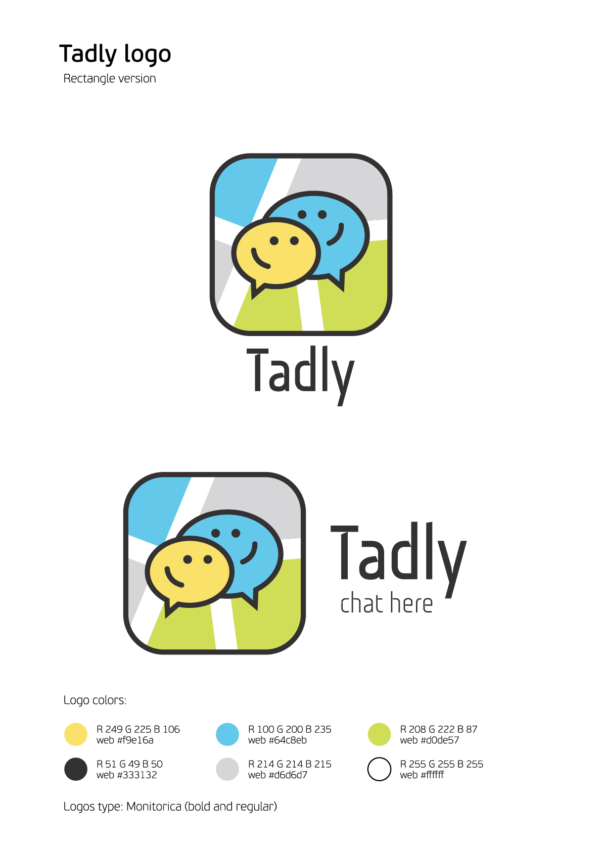 UI вариант лого для компании Tadly.