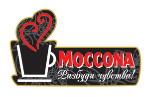 Логотип к акции кофе &quot;Moccona&quot; для компании Promo-Plus