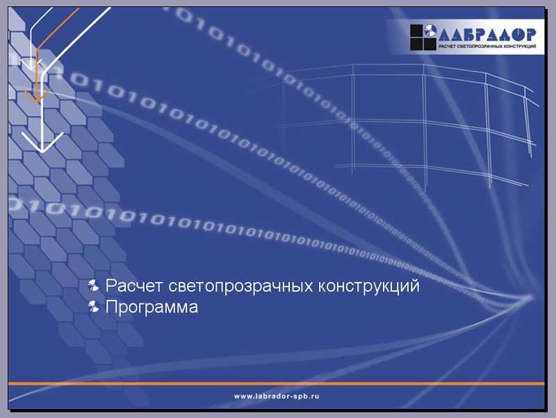 Подложка для презентации ЛАБРАДОР