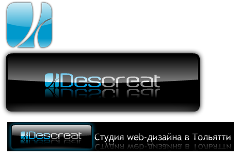 Логотип студии web-дизайна Descreat