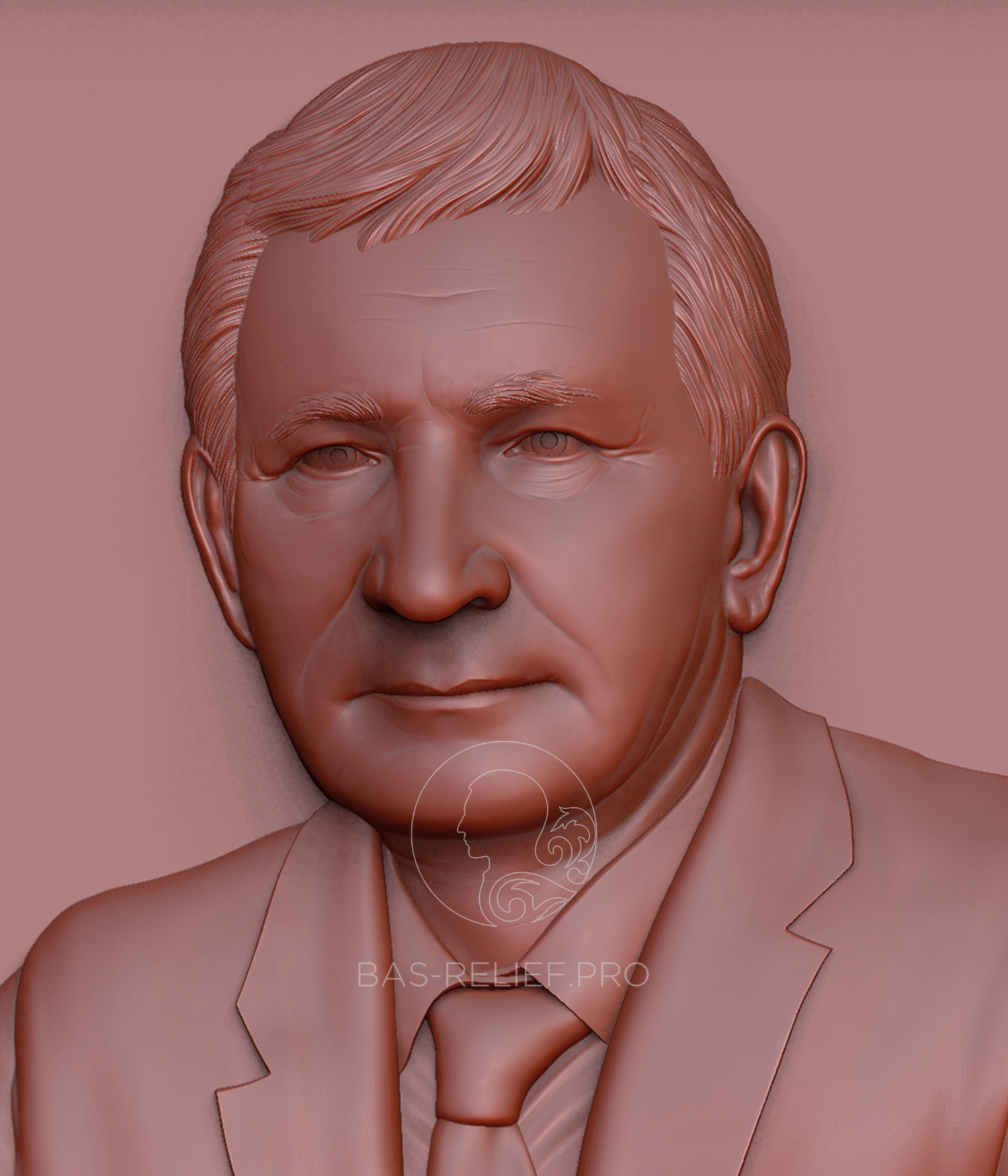 3д модель барельефа