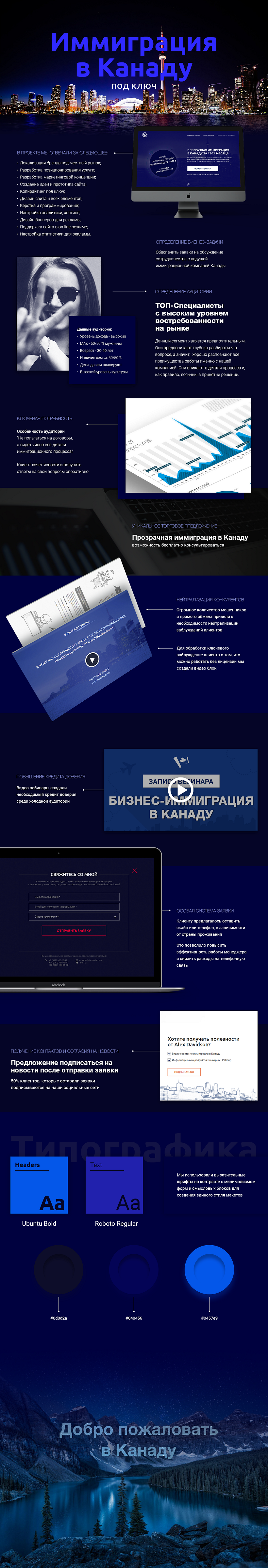 Иммиграция в Канаду. LP Group, Inc./Canada