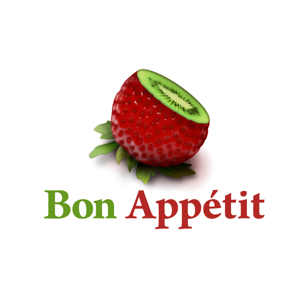 Вариант логотипа на конкурс для Bon Appetit