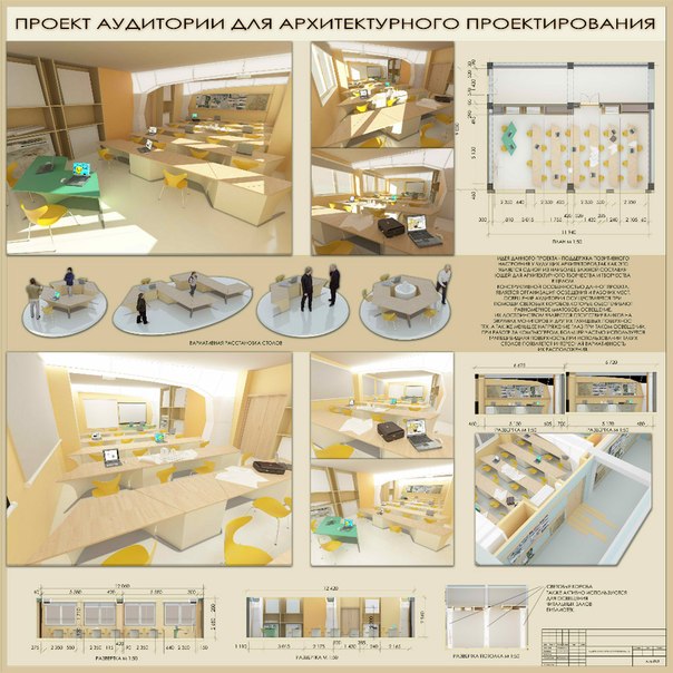 Концептуальный проект аудитории.