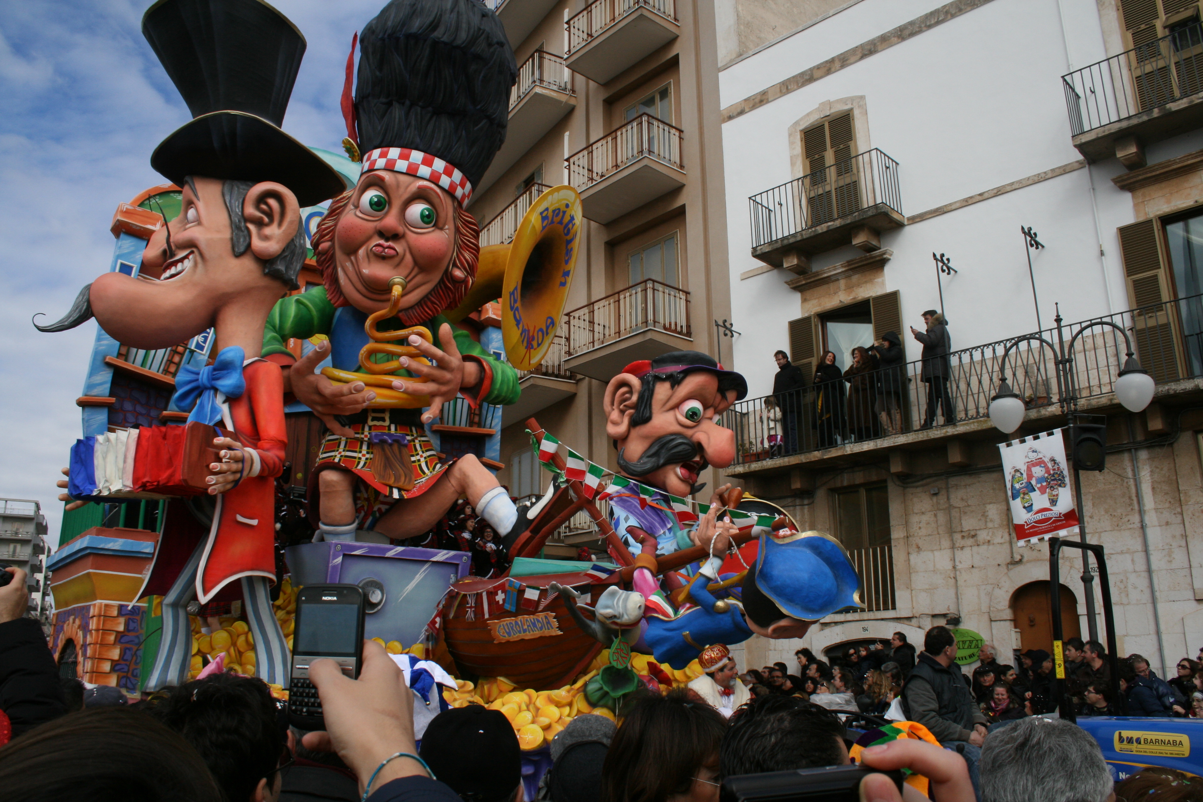 Putigniano carnevale Italy