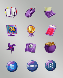 Иконки для сайта http://prodvinem.com раздел услуги