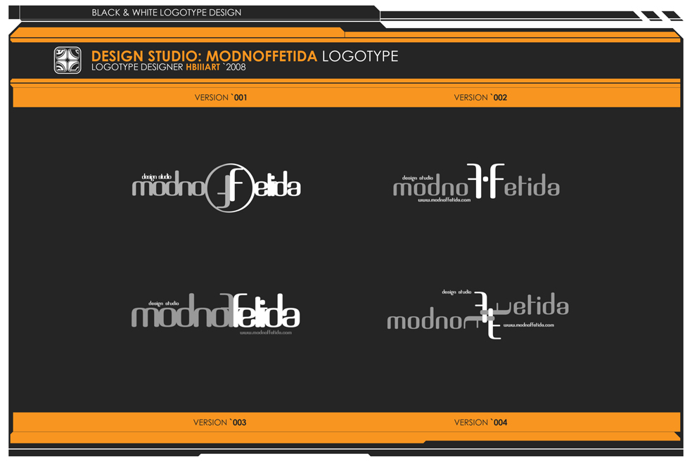 DESIGN STUDIO : MODNOFFETIDA LOGOTYPE