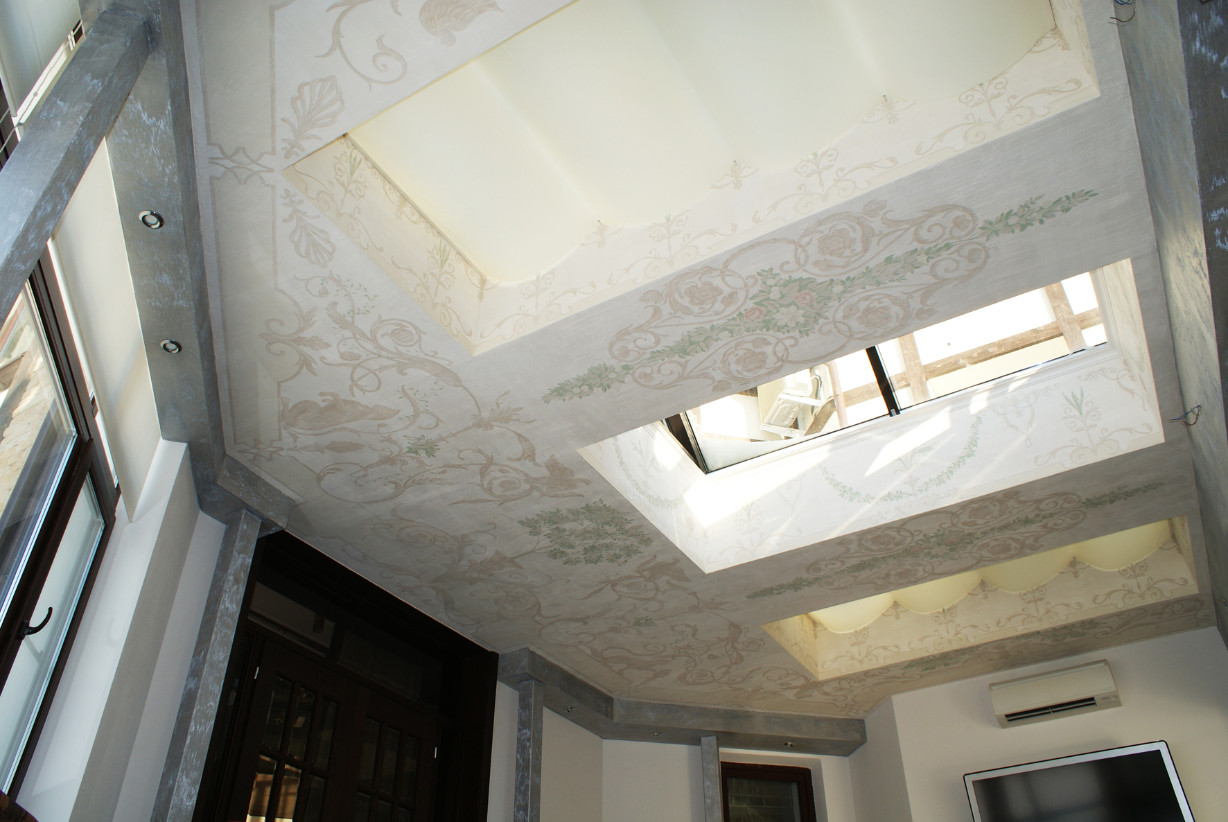 роспись потолка