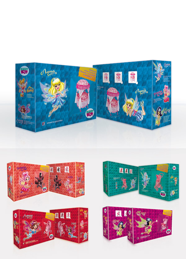 Коробки для детских игрушечных колясок