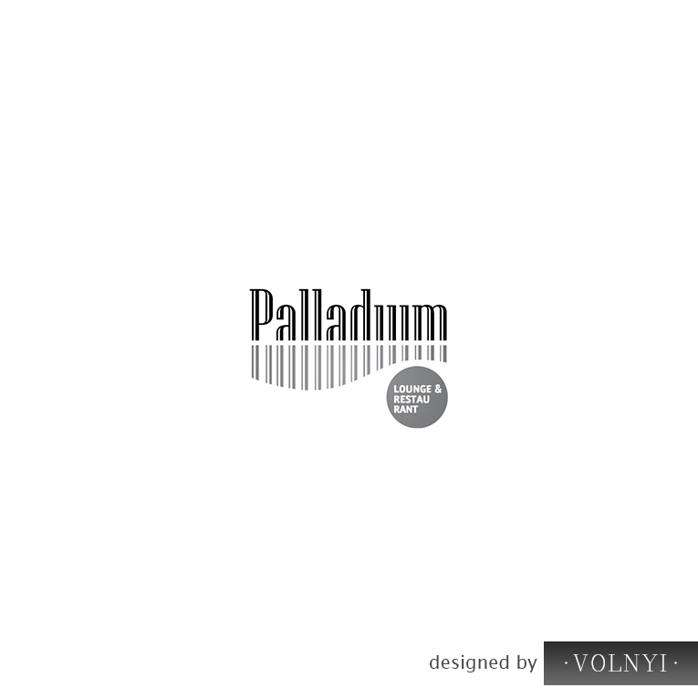 Дизайн логотипа Lounge &amp; Restaraunt Palladium