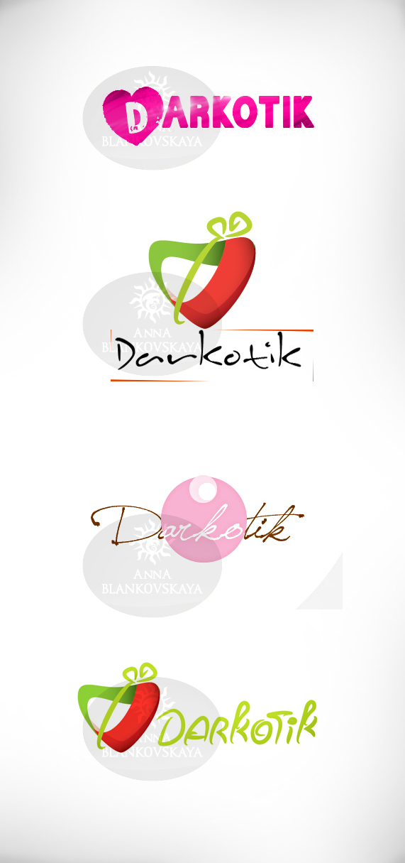 Наброски логотипа Даркотик