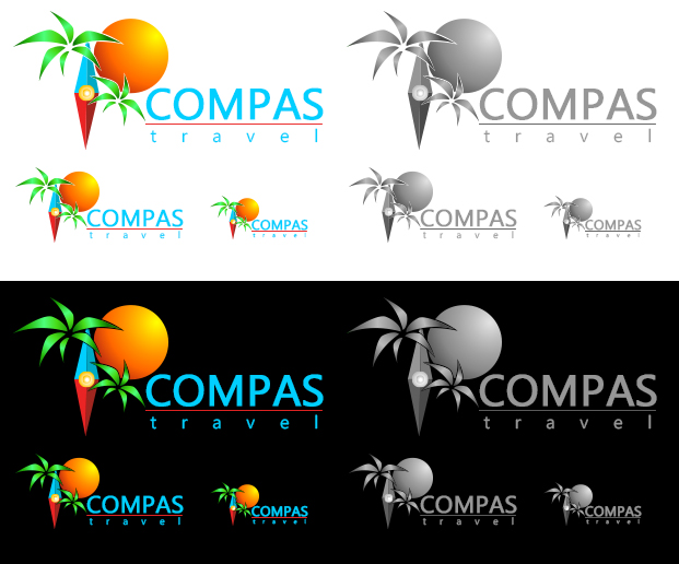 Логотип &quot;Compas Travel&quot;