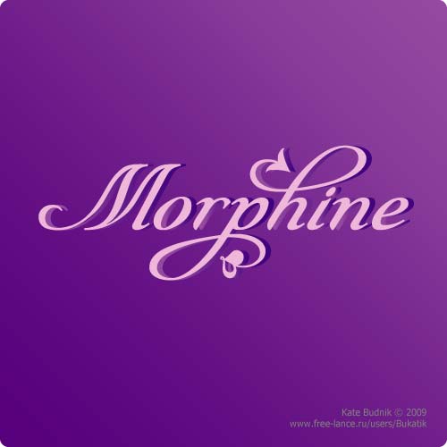 Логотип для ТМ &quot;Morphine&quot;