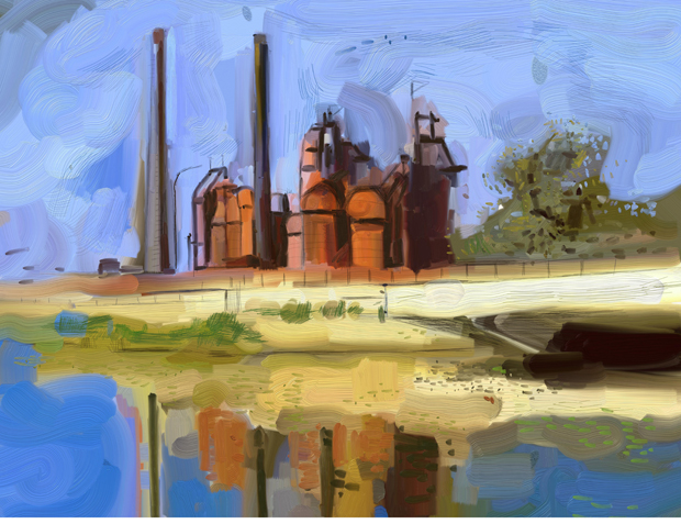 иллюсрация для календаря июль