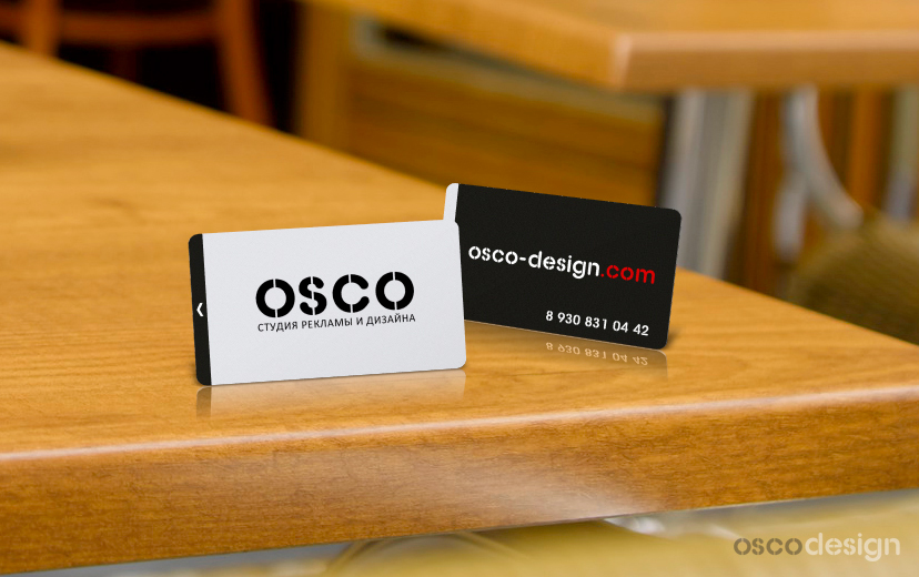 Визитка osco-design