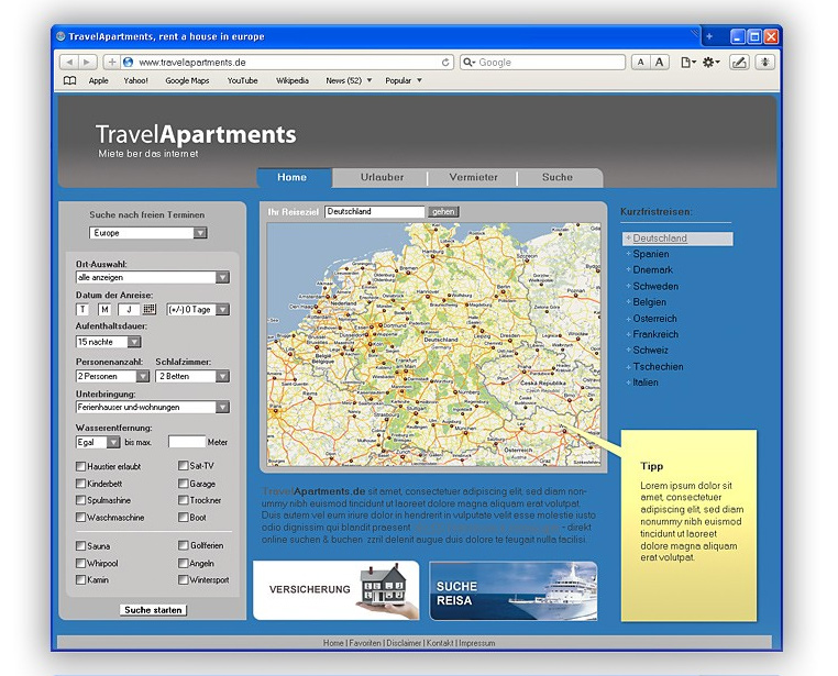 TravelApartments