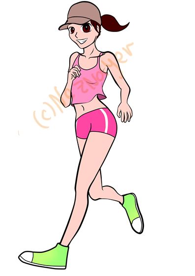 Fitness Girl (running)