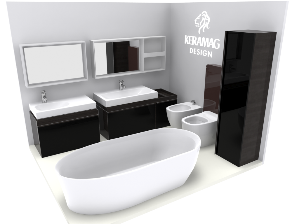 Выставочный стенд Sanitec-Russia - Keramag #1