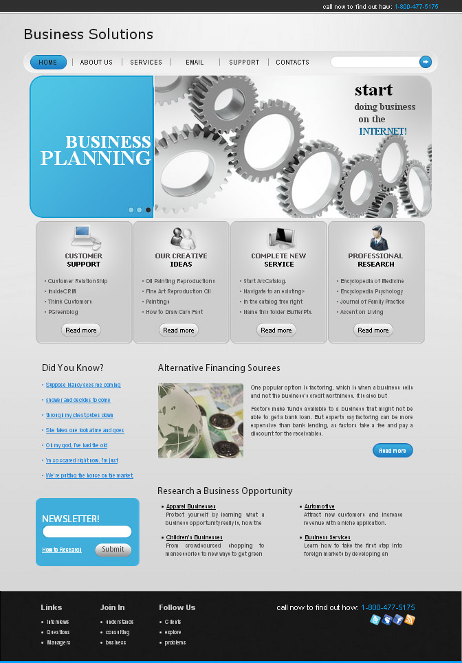 Business solutions