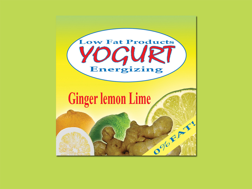 42 этикетка для йогурта   yogurt label