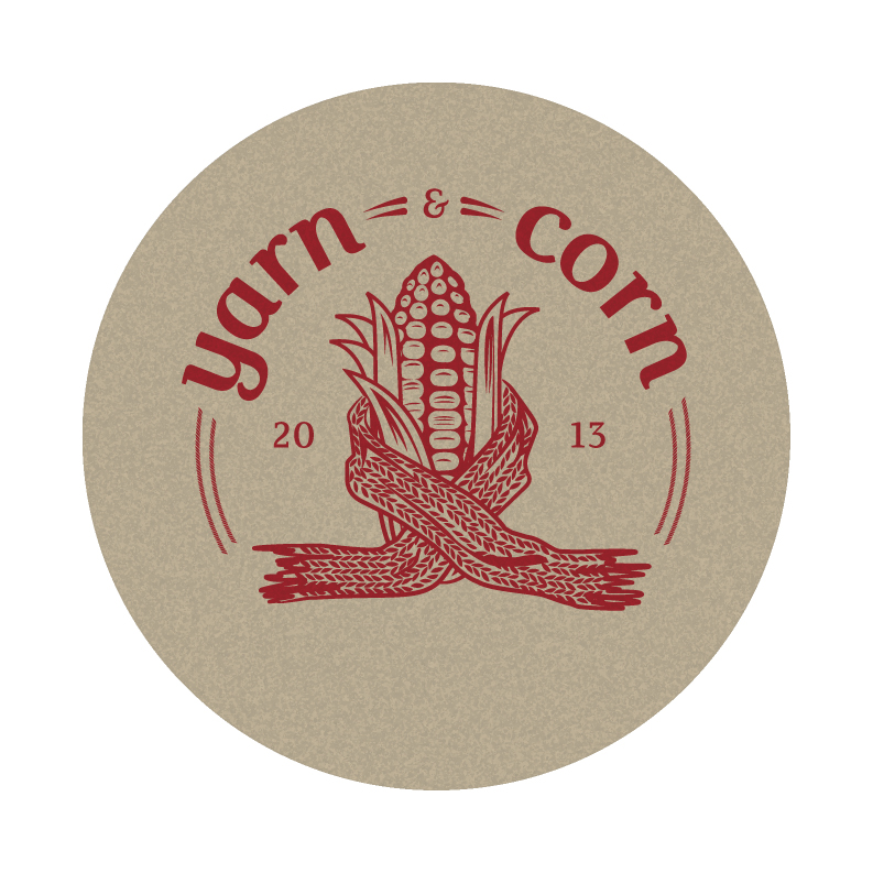 Логотип для Yarn&amp;Corn