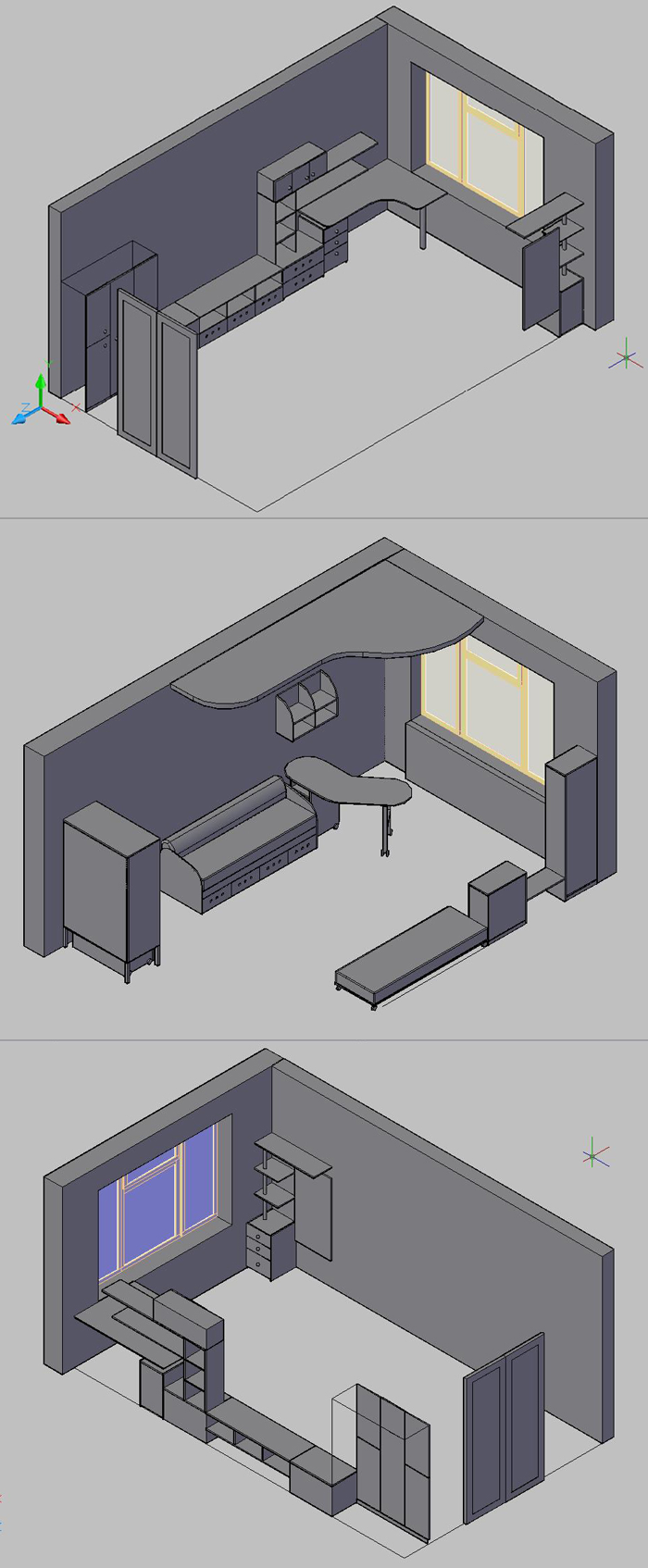 Чертеж в autocad