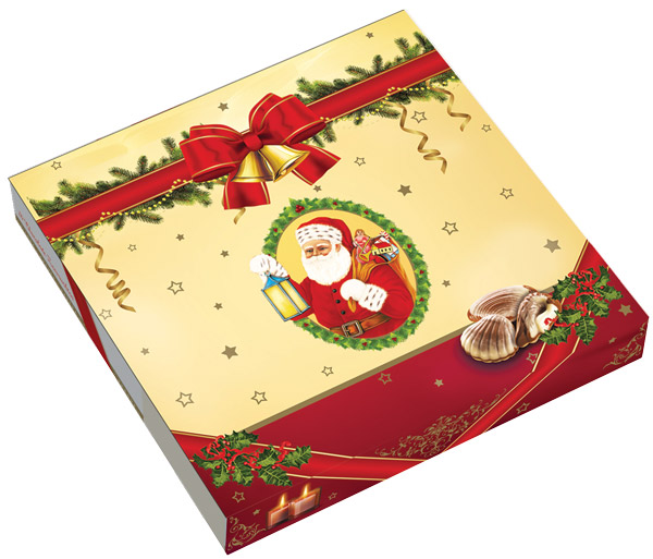 Новогодний шубер на коробку конфет