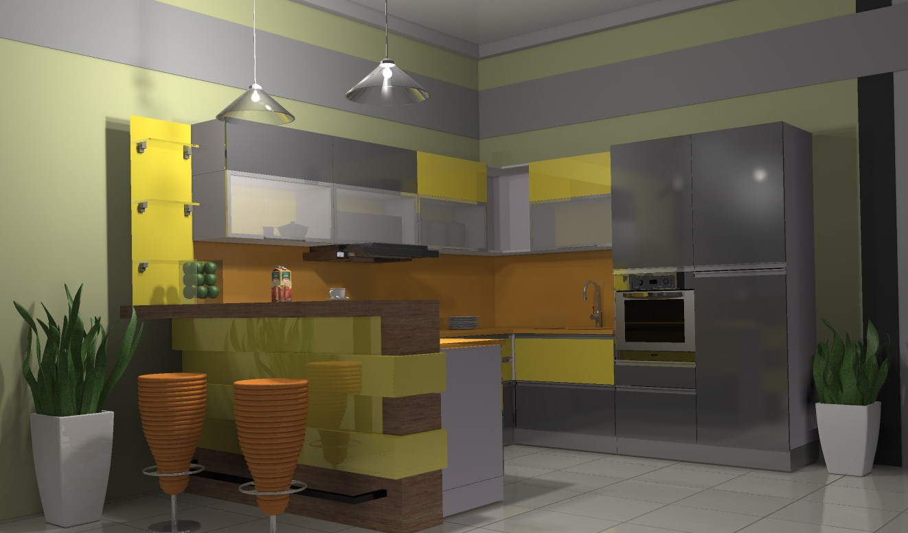 интерьер кухни