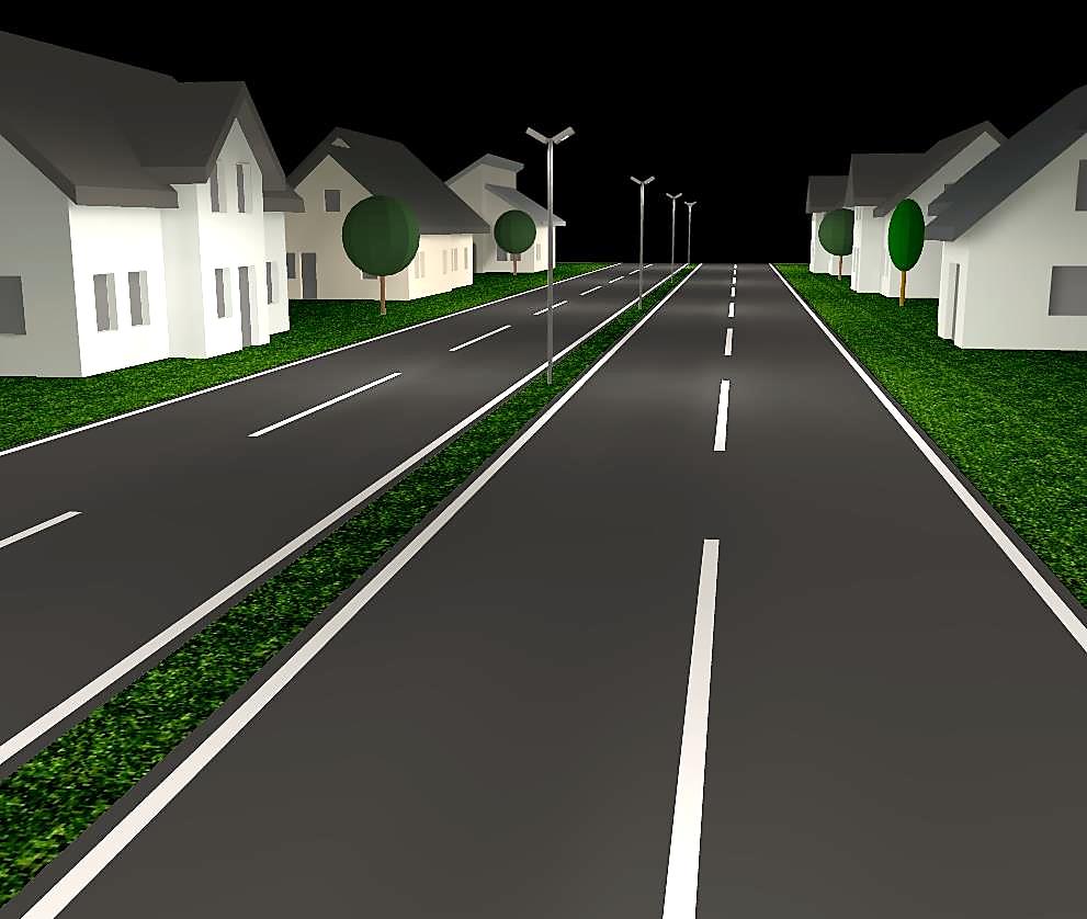 Уличное освещение поселка 3