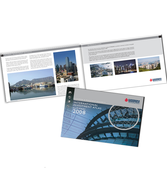 Брошюра для компании Cushman&amp;Wakefield