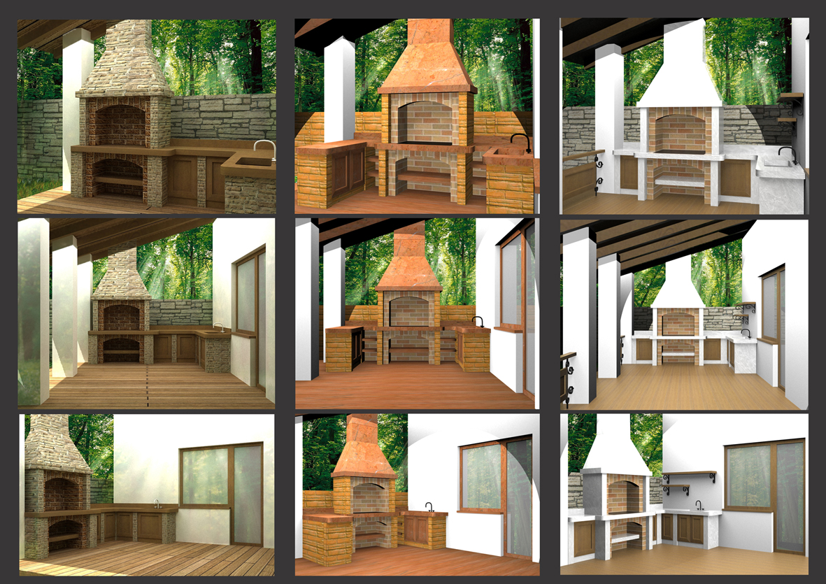 Зона барбекю