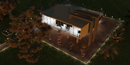 Визуализация клубного дома