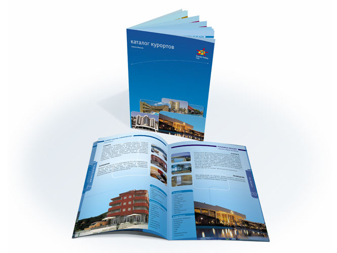 Для компании «Premier Holiday» бал разработан дизайн каталога курортов