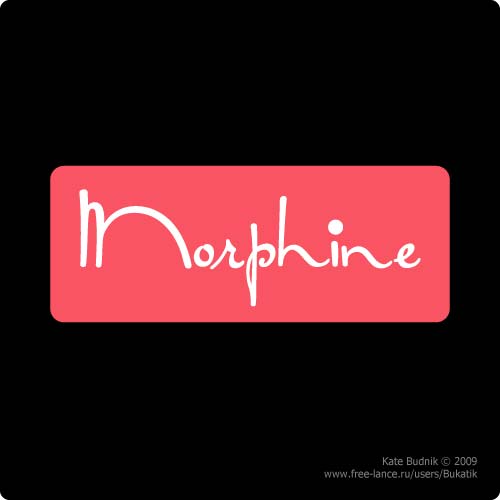 Логотип для ТМ &quot;Morphine&quot;