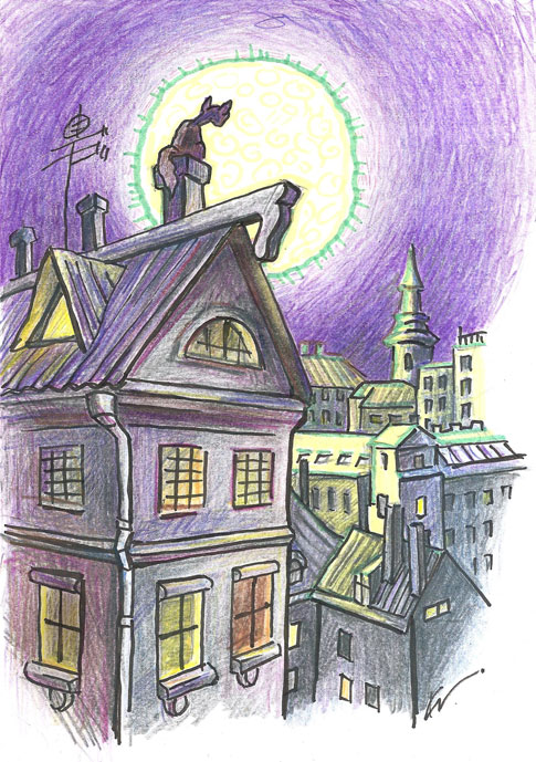 по рассказу "Волшебник и Кот"