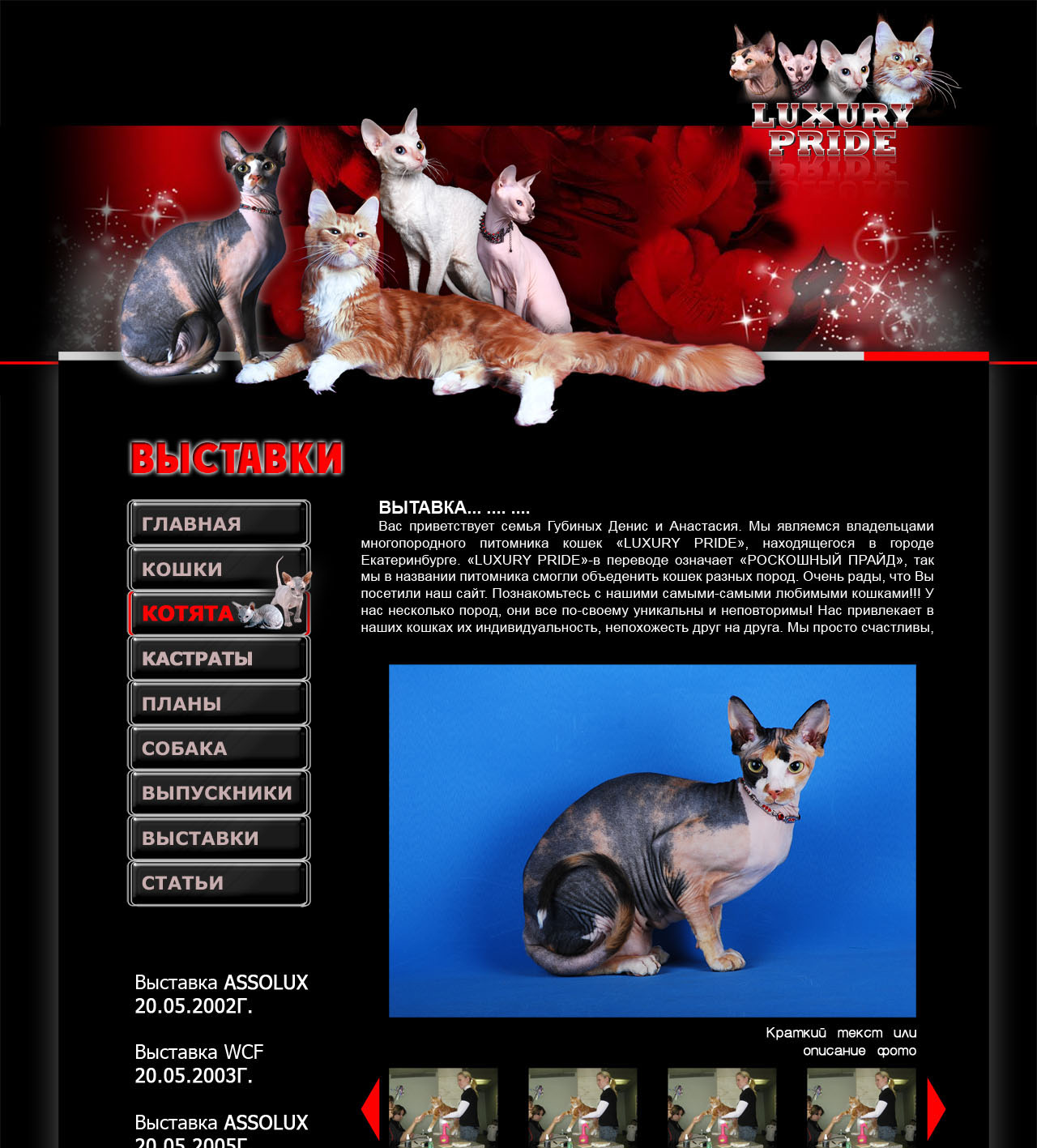 luxury-pride общая страница