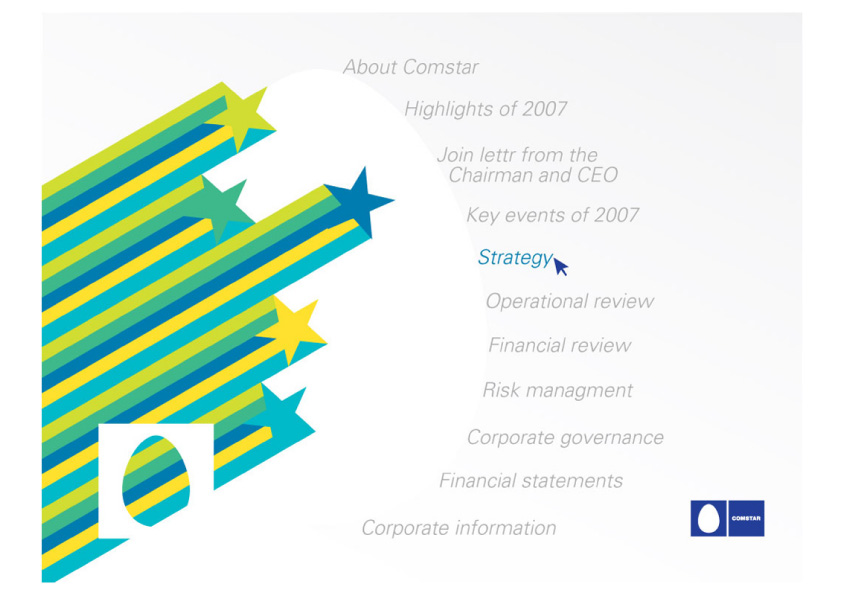 меню интерактивной мультимедийной презентации
