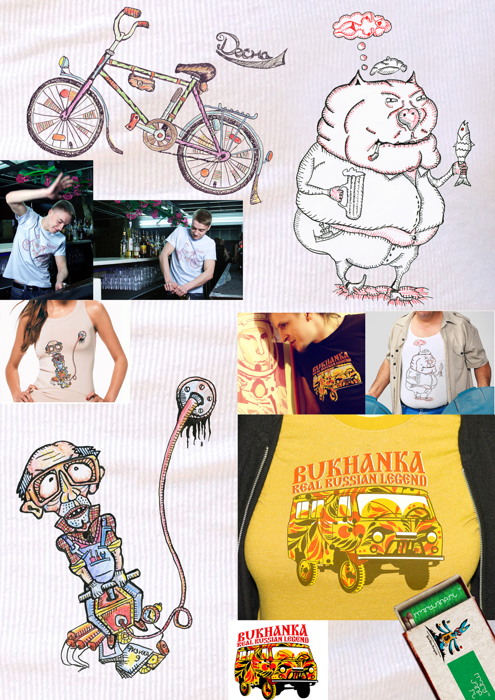 принты на майки 2