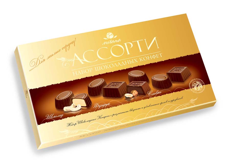 Дизайн упаковки &quot;Assorty Gold&quot;